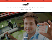 Tablet Screenshot of drivingschoolmeath.com